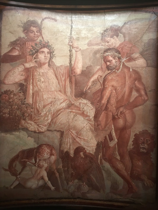 Pompeii mural