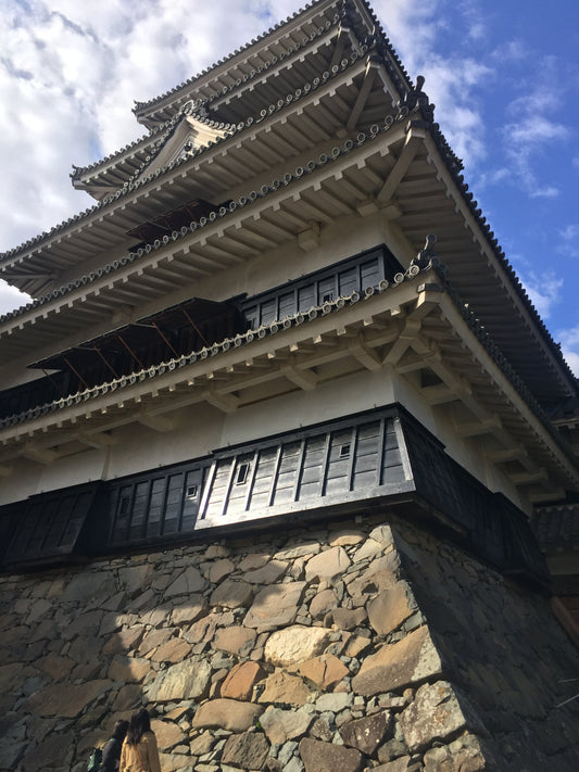 Matsumoto Castle and stone walls
