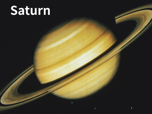 Saturn - Rings Without Granite, a Jupiter-like Gas Giant