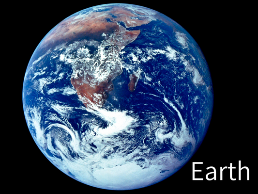 Earth - Granite, Water, and a Breathable Atmosphere