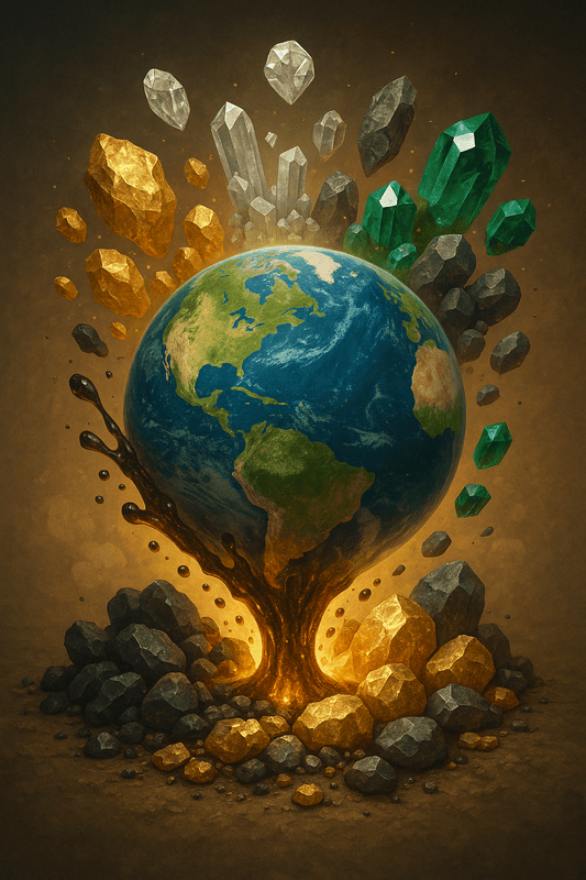 Is Earth Still Making Resources? Rocks, Gems, Metals & Fuels Explained - Japanstones.shop