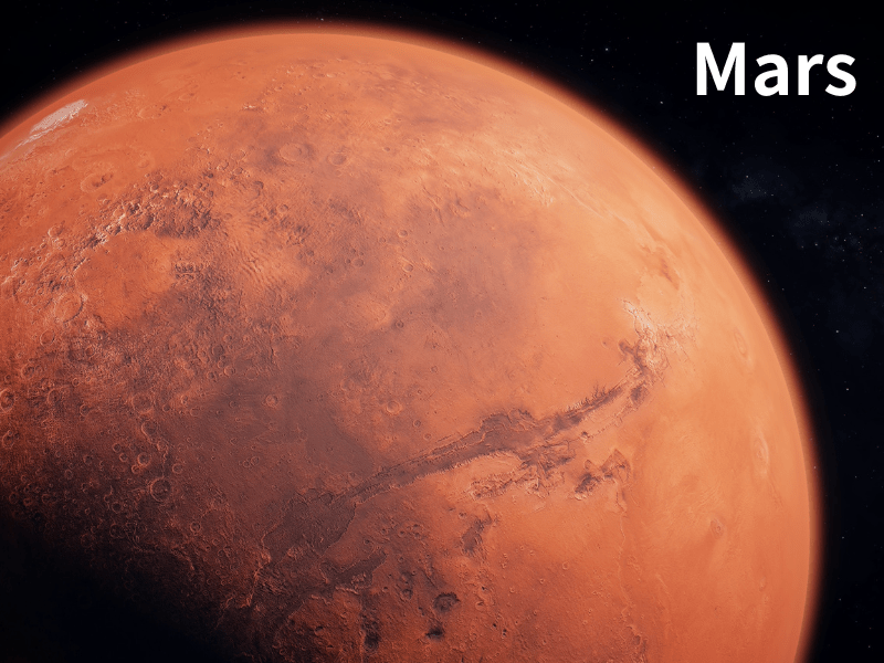 Mars - A Red Basaltic World with Traces of Granite - Japanstones.shop