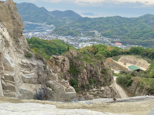Quarry visit report 2025 No.2 Ohshima Island - Japanstones.shop