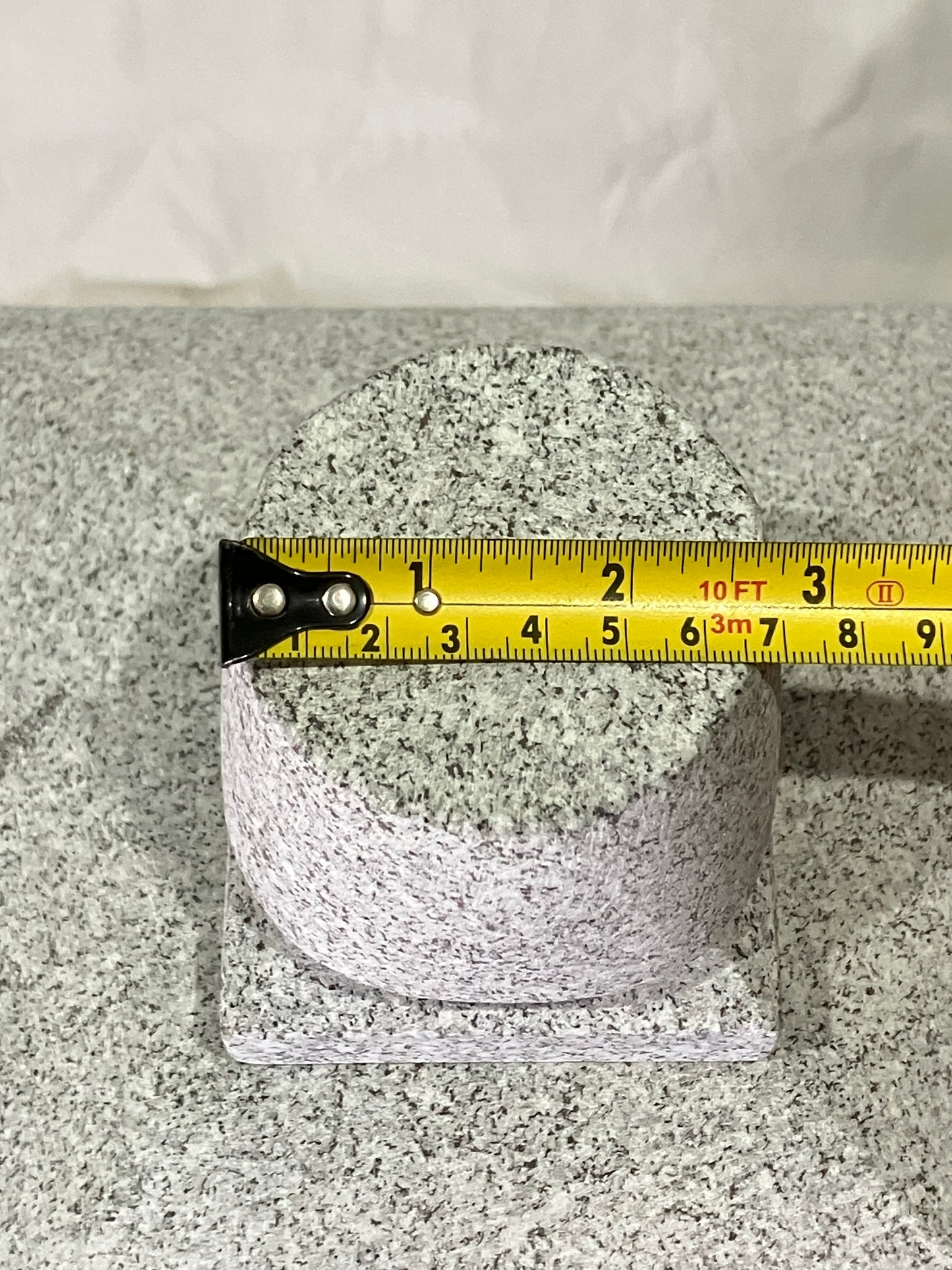 Zen Granite Gray Oribe Stone Lantern Tourou Japan Japanese Garden Statue 22.8 in