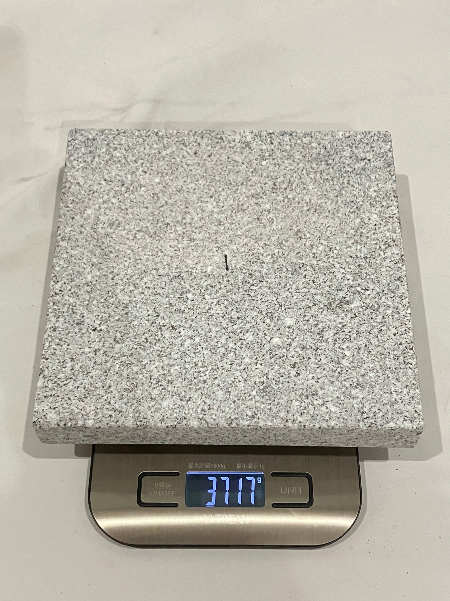 Zen Granite Gray Oribe Stone Lantern Tourou Japan Japanese Garden Statue 22.8 in