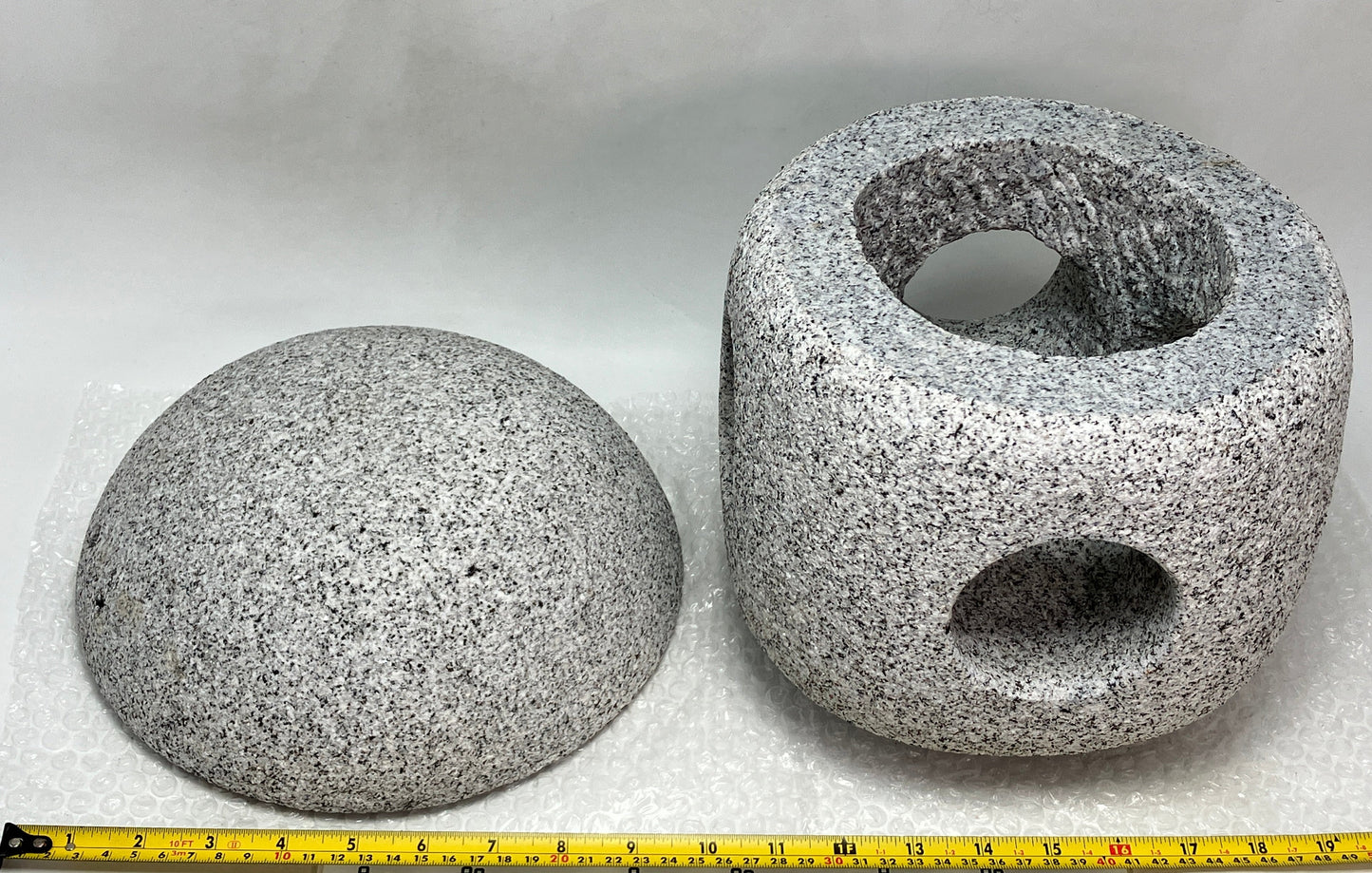 Mushroom Dome Style Granite Stone Lantern