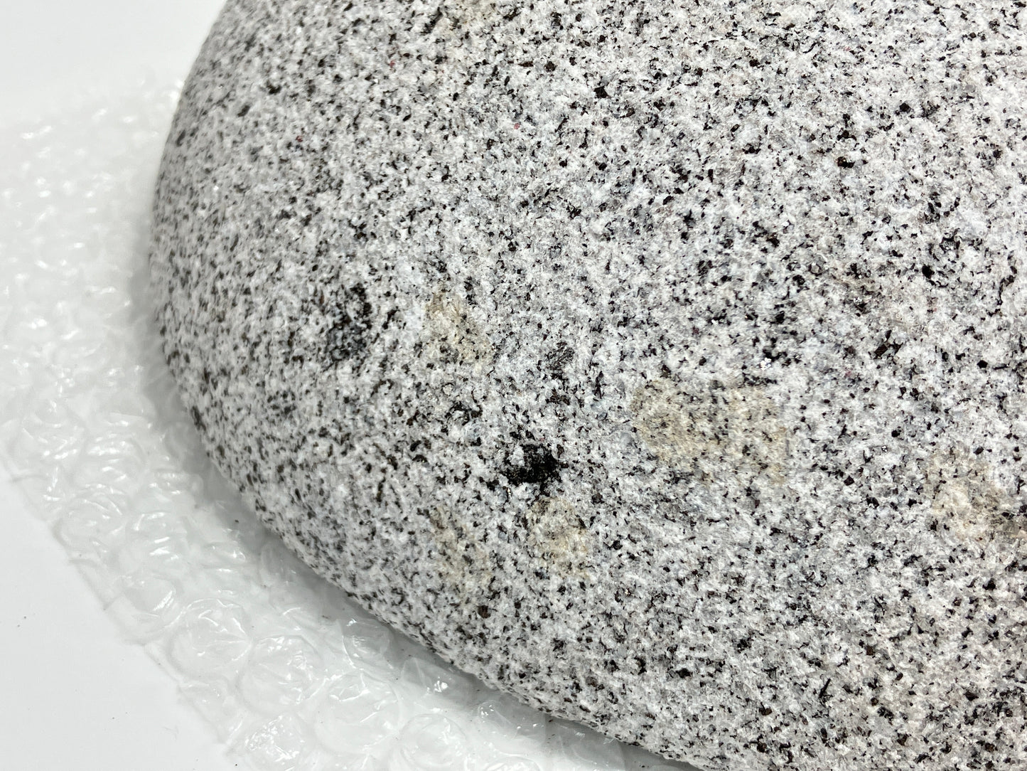 Mushroom Dome Style Granite Stone Lantern Handmade Japanese Art for Candle LED