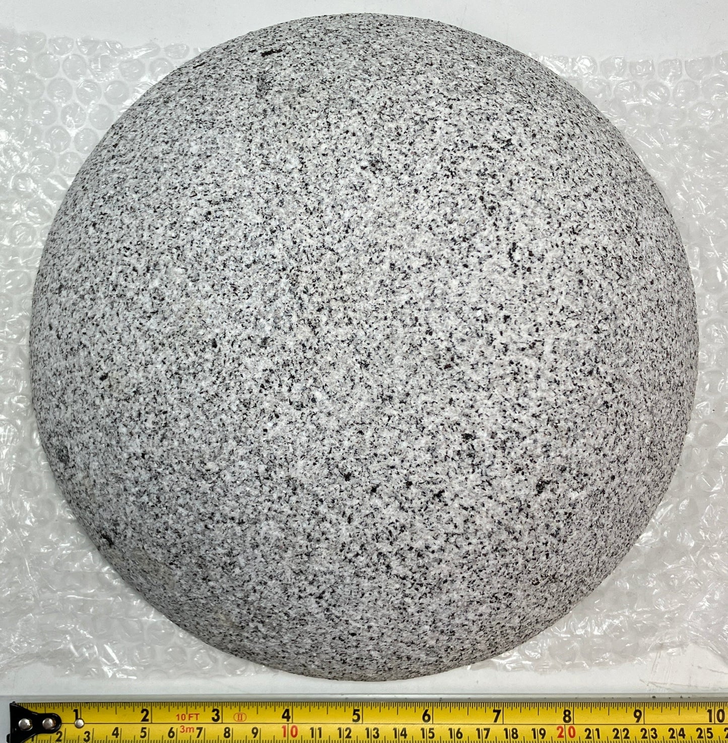 Mushroom Dome Style Granite Stone Lantern Handmade Japanese Art for Candle LED