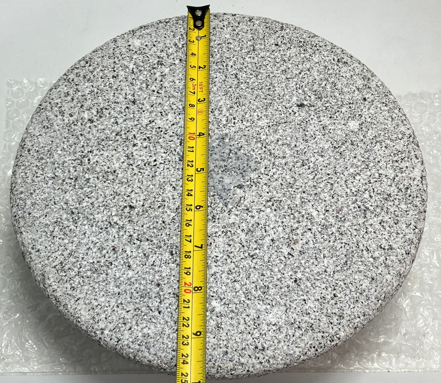 Mushroom Dome Style Granite Stone Lantern Handmade Japanese Art for Candle LED