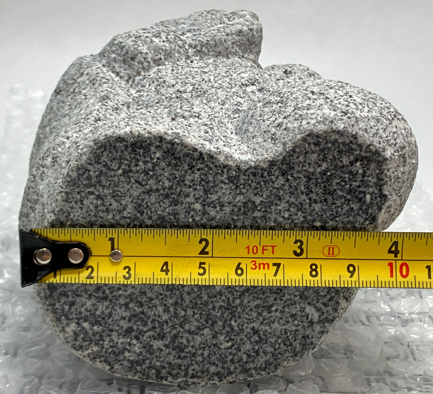 Seven Lucky Gods Jizo Budai Hotei Gray Granite Stone Sculpture Japanese Garden