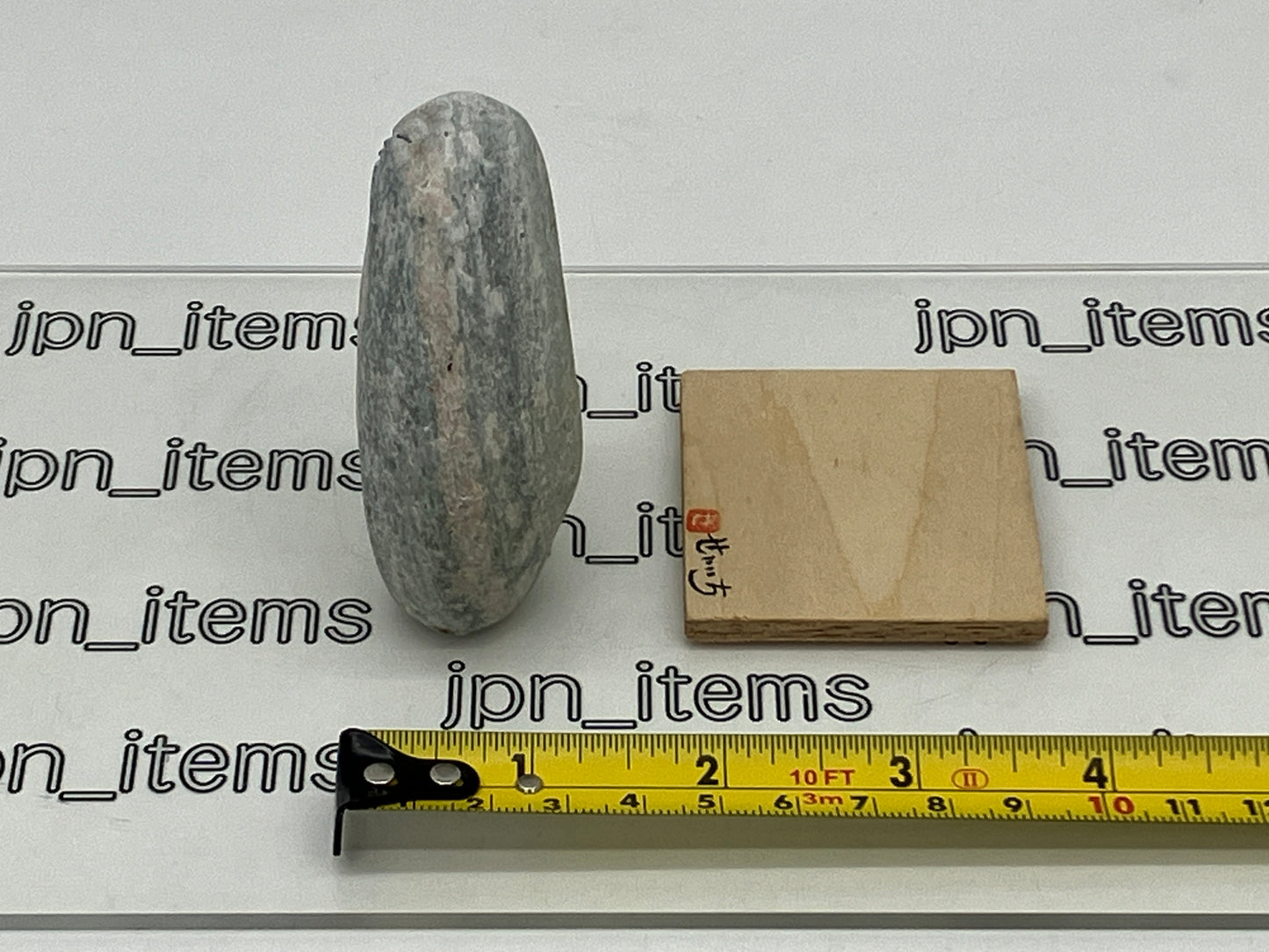 Miniature Shengmu Pebble Stone Jizo Sculpture Handmade Japanese Type A