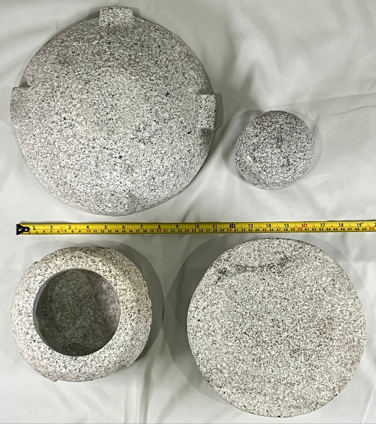 Stone Lantern Misaki Tourou Medium Granite Japanese Garden Ornament Statue Japan