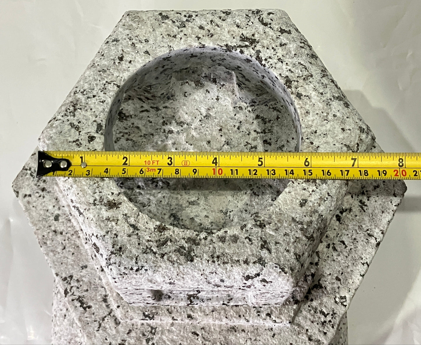 Zen Stone Lantern Yukimi Tourou Medium Granite Japanese Garden Ornament Statue