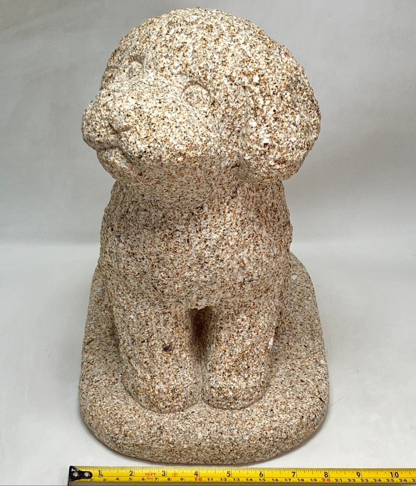 stone dog Poodle - japanstones.shop