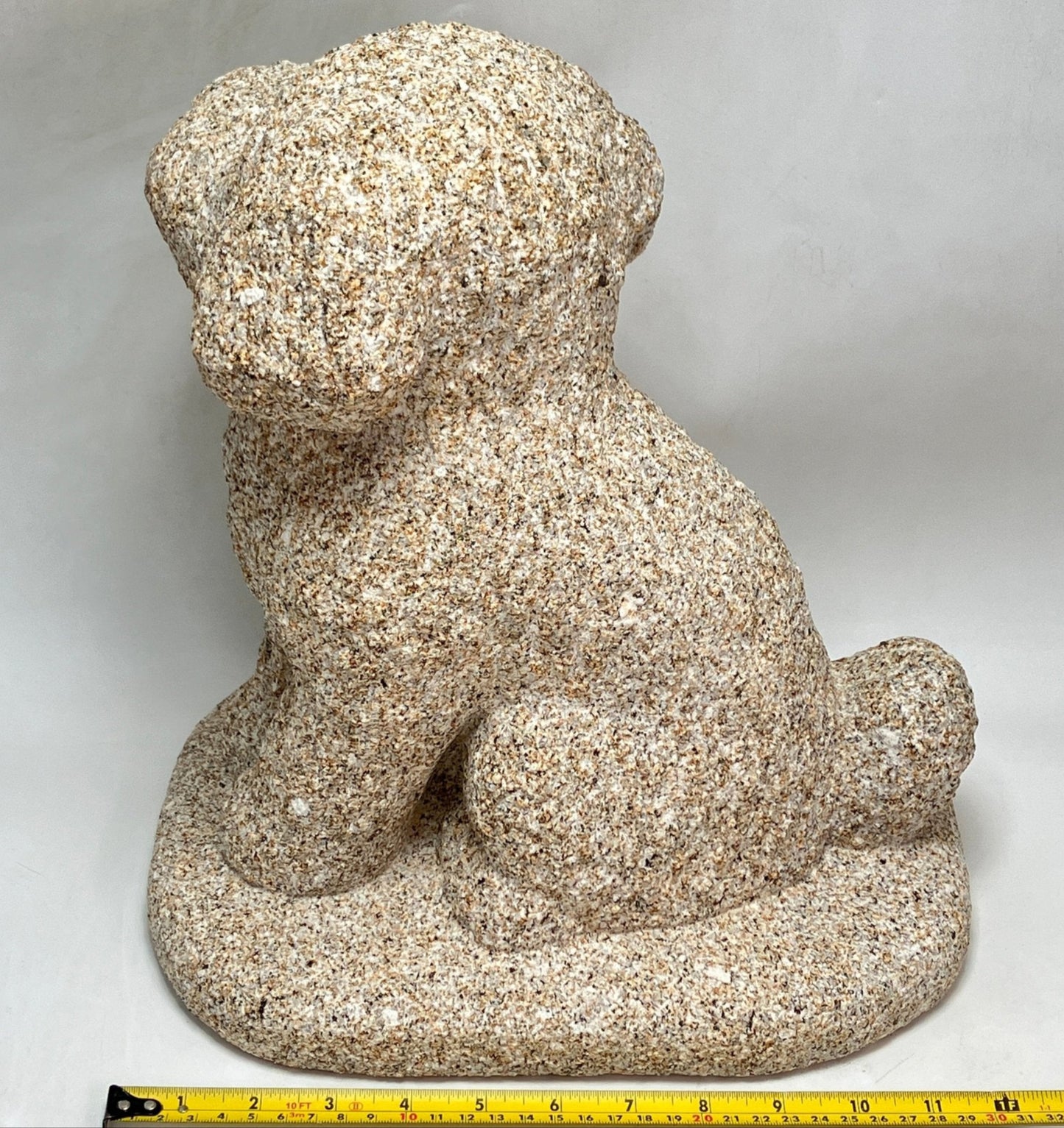 stone dog Poodle - japanstones.shop