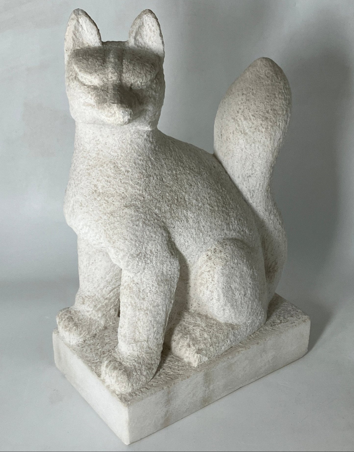 white stone fox - japanstones.shop