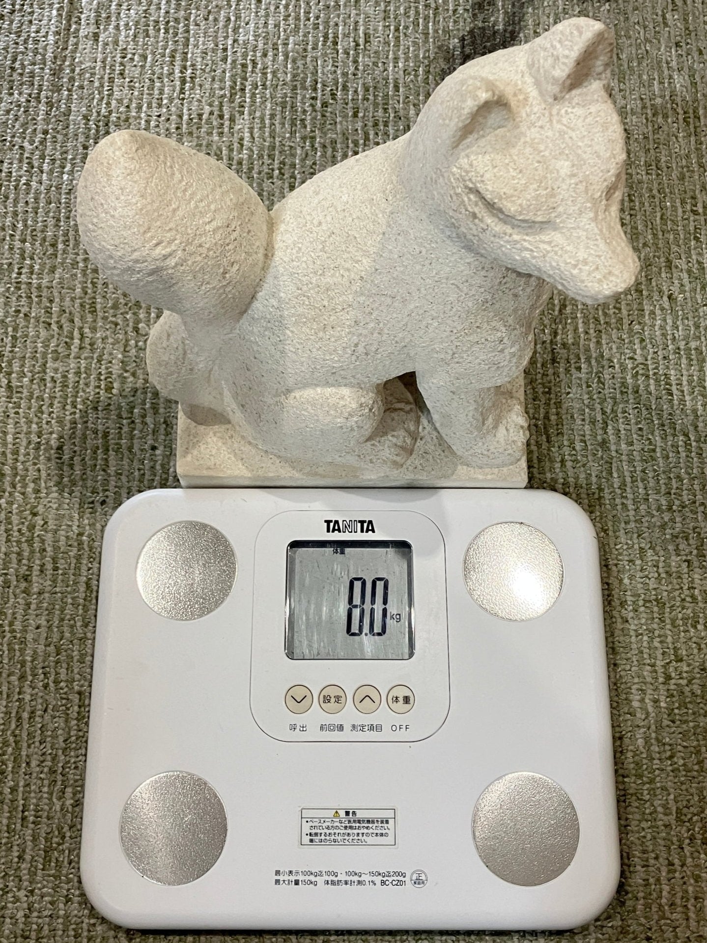 White Fox stone - japanstones.shop