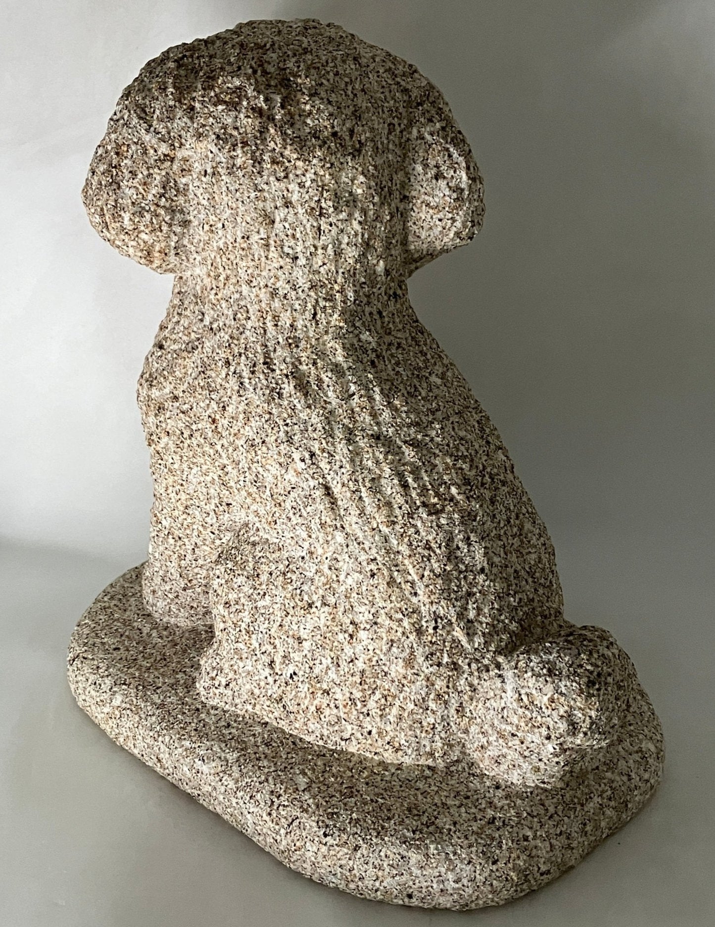 stone dog Poodle - japanstones.shop