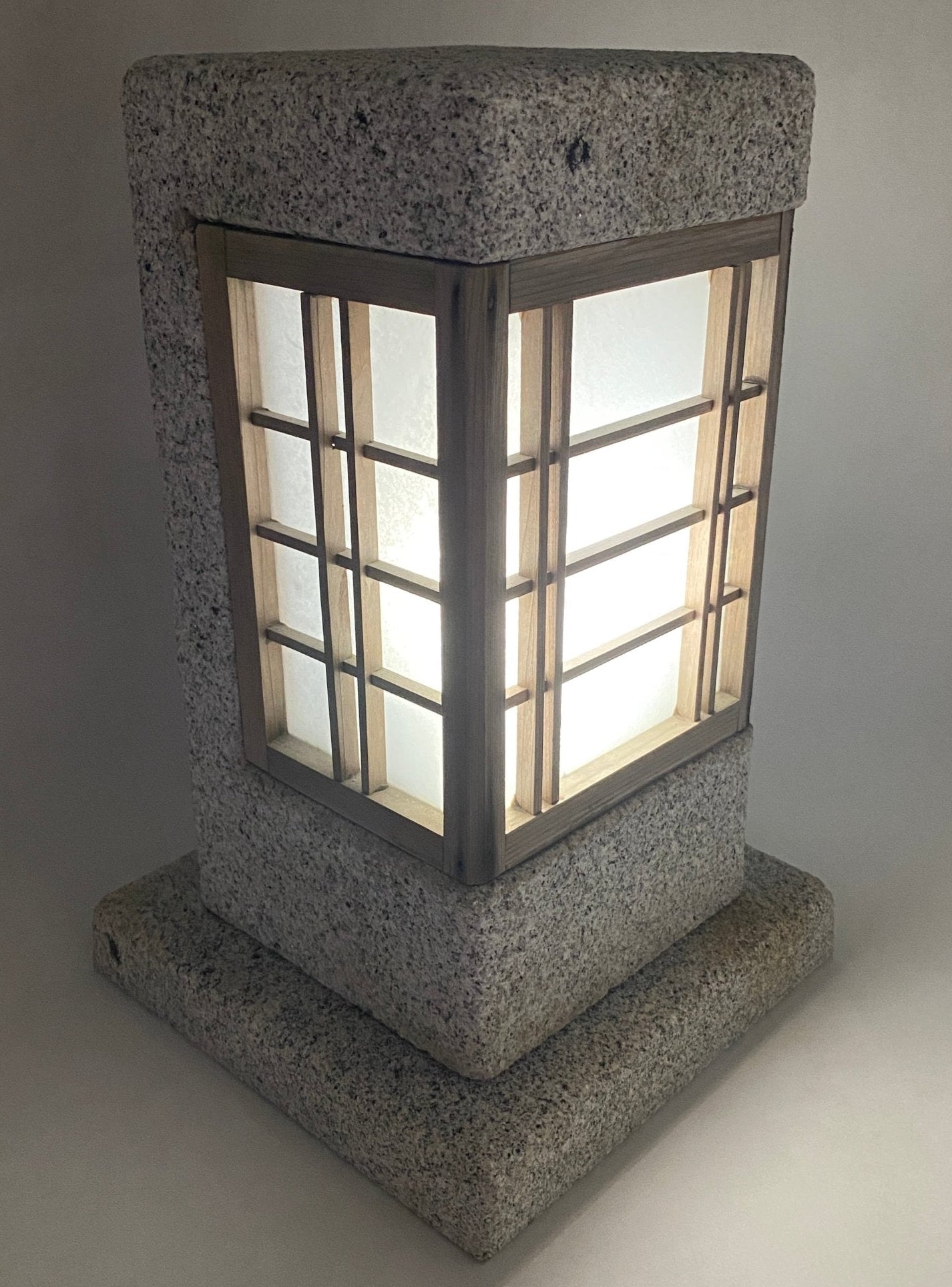 Andon Style Stone Lantern - japanstones.shop