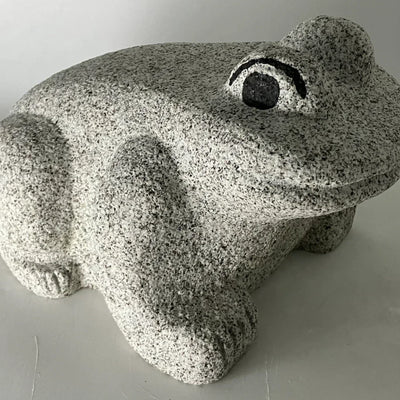 Stone Frog Statue Shipped from Japan to the USA by DHL