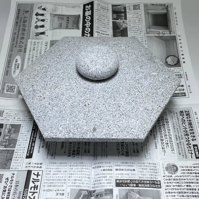 Packing and UPS Shipping a Granite Yukimi Stone Lantern to the United States