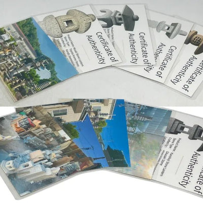 Certified Authenticity - Every Stone Lantern Comes with a Certificate