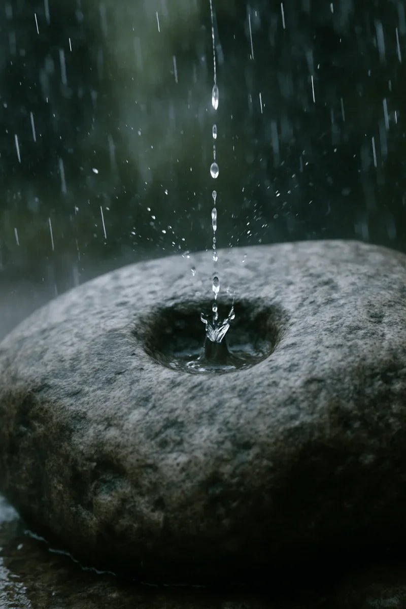 Constant Dripping Wears Away the Stone: Meaning, Origin, and Examples — Japan | Stone Proverbs No.4 - Japanstones.shop