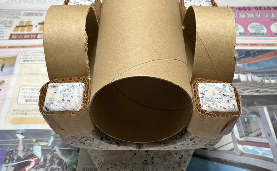 DHL Shipping: Yukimi Stone Lantern to Australia — Packing Method, Japan