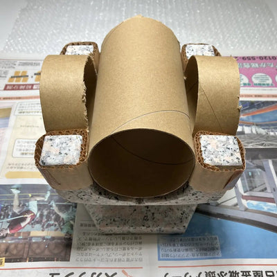 DHL Shipping: Yukimi Stone Lantern to Australia — Packing Method, Japan