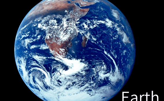 Earth - Granite, Water, and a Breathable Atmosphere