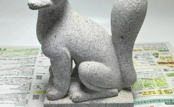 How We Pack a Granite Inari Fox Statue for International Shipping — Switzerland Delivery