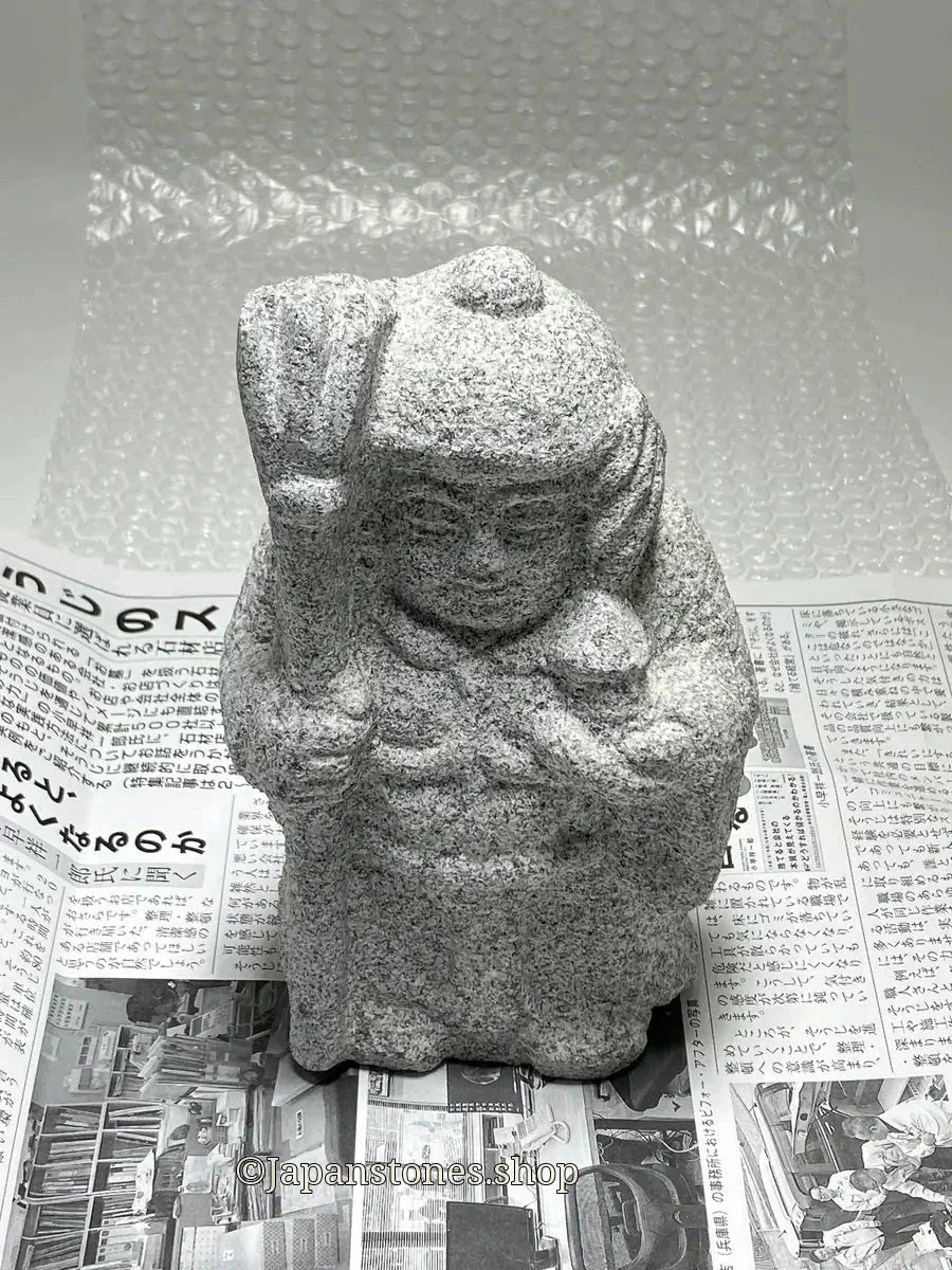 How We Packed a Bishamonten (Granite) for DHL Shipping to Malaysia - Japanstones.shop