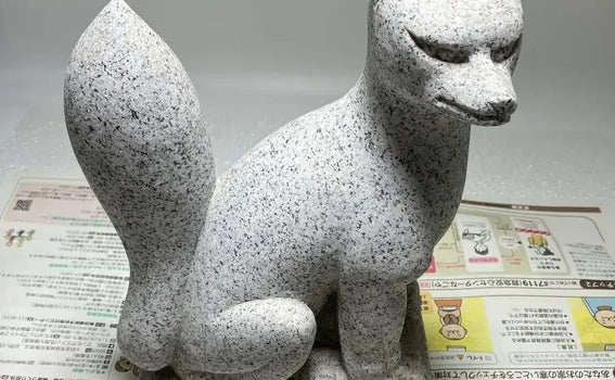 How We Packed and Shipped an Inari Fox Stone Statue to Germany via UPS — Same-Day Dispatch from Japan