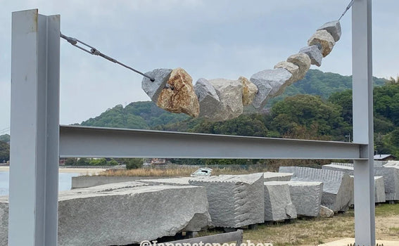 Japan Osaka Expo 2025 - Stone Necklace Quarrying Process