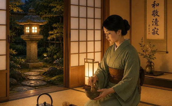 Japanese Tea Ceremony and Stone Lanterns – The Light of Wabi