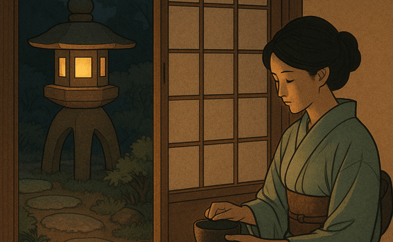 Japanese Tea Ceremony and Stone Lanterns – The Light of Wabi