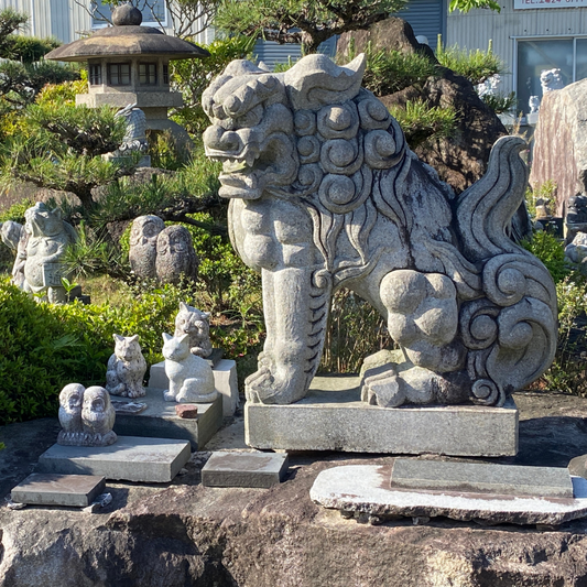 General Work of Stone Shops in Japan