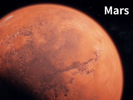 Mars - A Red Basaltic World with Traces of Granite - Japanstones.shop