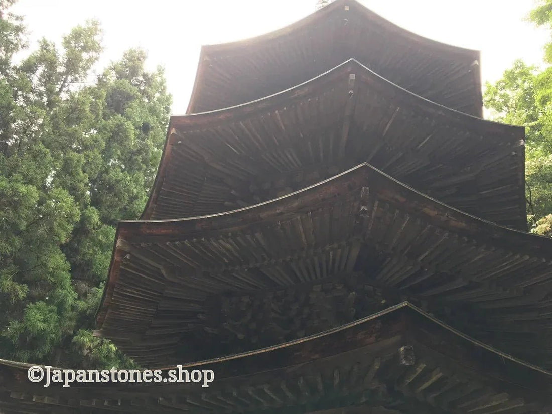 Nagano, Japan Temple Visit Report 2017 Ueda No.1 Anrakuji - Japanstones.shop