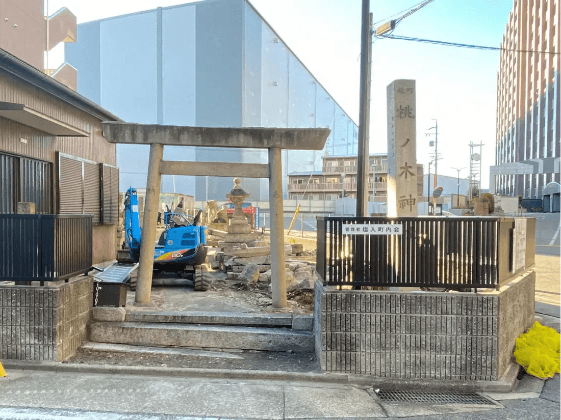 Nagoya Shrine Visit Report 2025 Mizuho No.28 Momonoki Shrine - Japanstones.shop