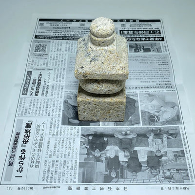 Packing and DHL Shipping a Japanese Stone Gorinto to the USA
