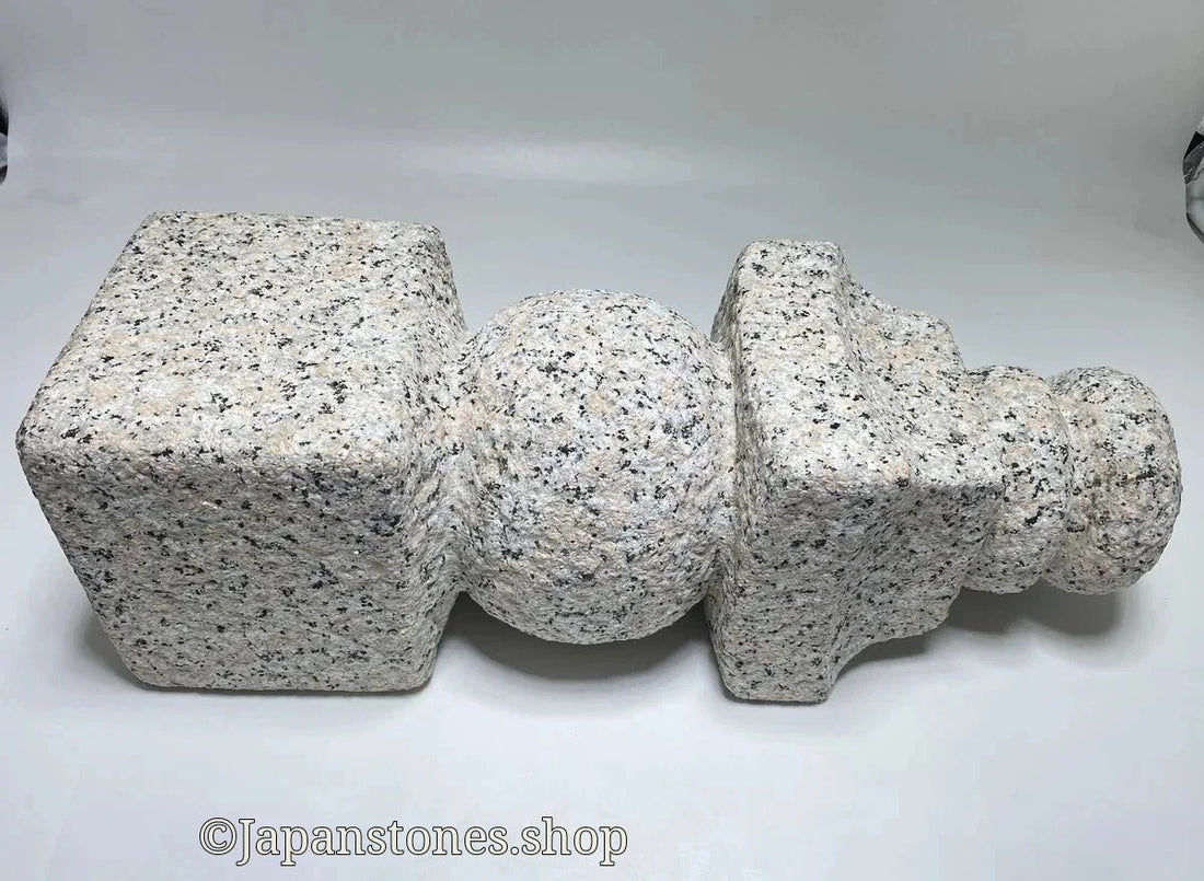 Packing and UPS Shipping a 16-Inch Japanese Stone Gorinto to the USA - Japanstones.shop