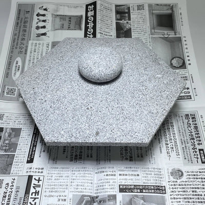 Packing and UPS Shipping a Granite Yukimi Stone Lantern to the United States