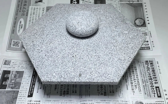 Packing and UPS Shipping a Granite Yukimi Stone Lantern to the United States