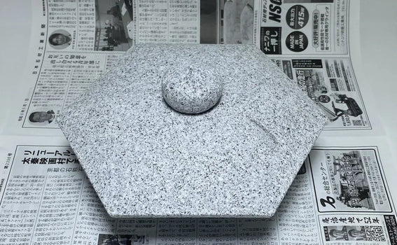 Packing and UPS Shipping a Granite Yukimi Stone Lantern to the USA