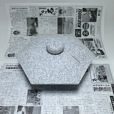 Packing and UPS Shipping a Granite Yukimi Stone Lantern to the USA