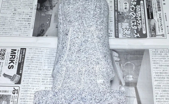 Packing and UPS Shipping a Japanese Stone Jizo Statue to the USA