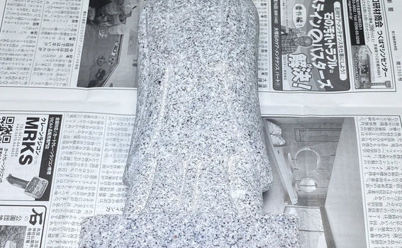 Packing and UPS Shipping a Japanese Stone Jizo Statue to the USA