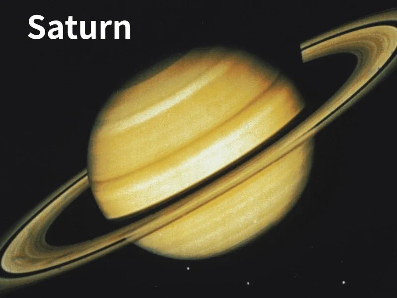 Saturn - Rings Without Granite, a Jupiter-like Gas Giant - Japanstones.shop