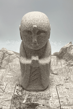 Shipping Method for Jizo Ojizo-Sama Granite Stone Sculpture
